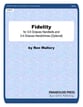Fidelity Handbell sheet music cover